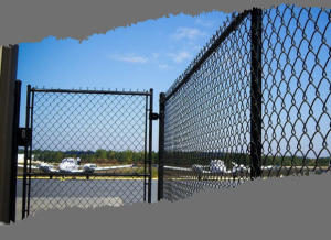 chain link fence